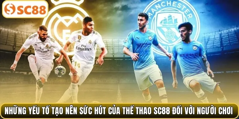 Những yếu tố tạo nên sức hút của thể thao SC88 đối với người chơi
